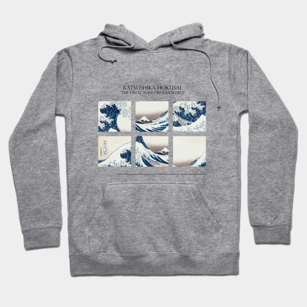 The great wave off Kanagawa Hoodie by Laevs